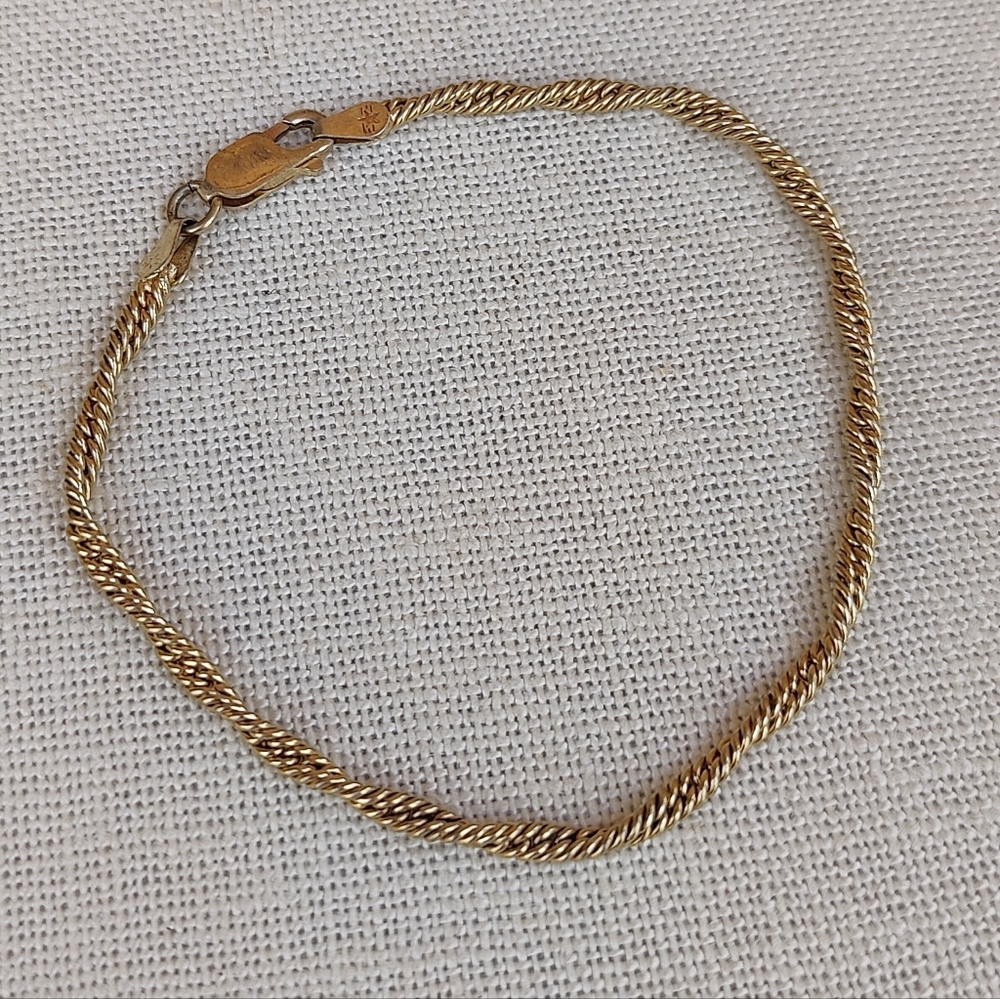 Vermeil Sterling Italy Bracelet - Picture 2 of 6